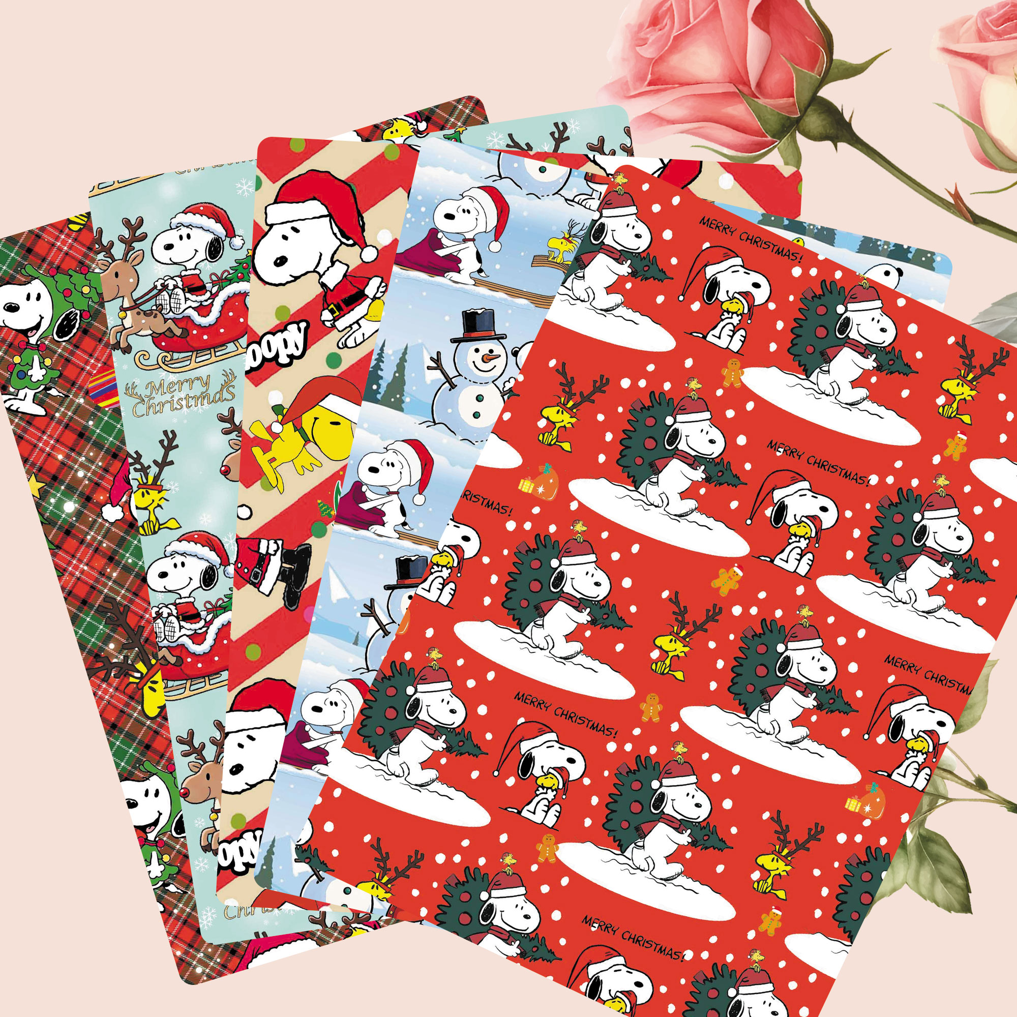 Sewing Textiles - TAKARA TOMY Snoopy fabric140x50CM Cartoon printed