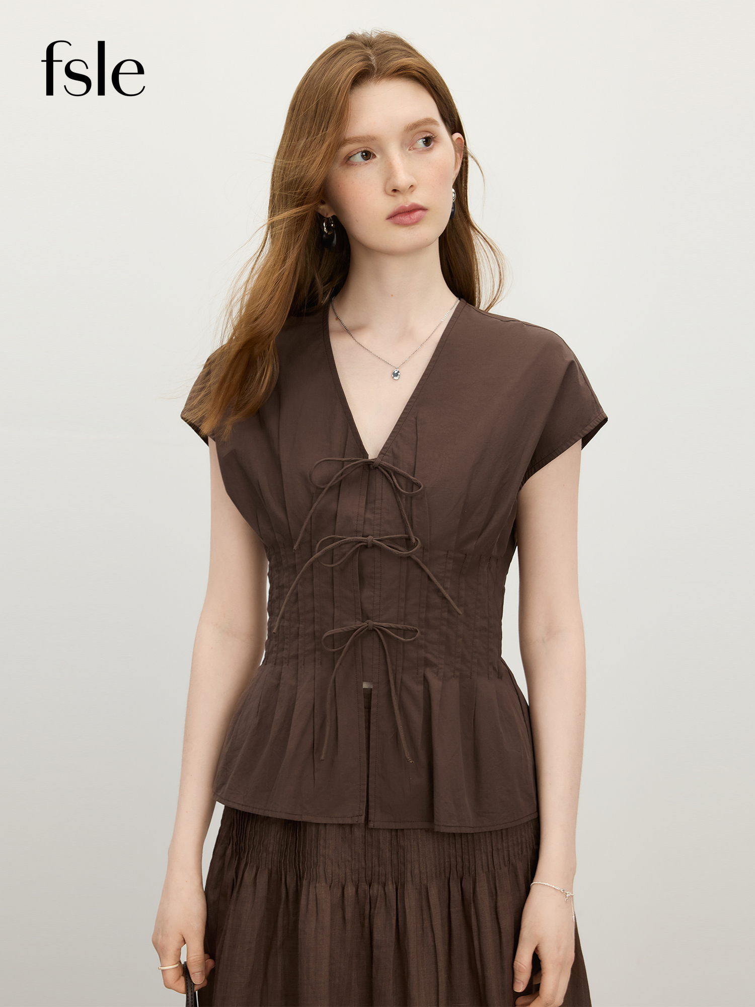 Sewing V - FSLE 2025 Summer Women's Modern Bow-Tie