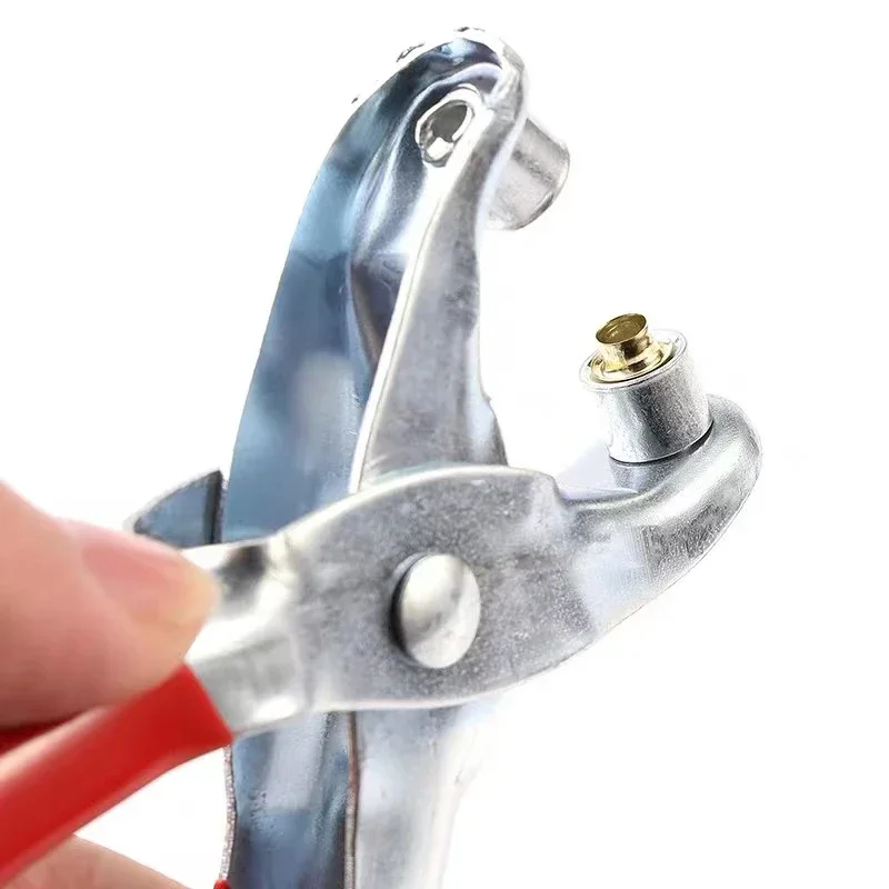Snap Button Plier - 100pcs Prong Rings 4mm Buckle Buttons
