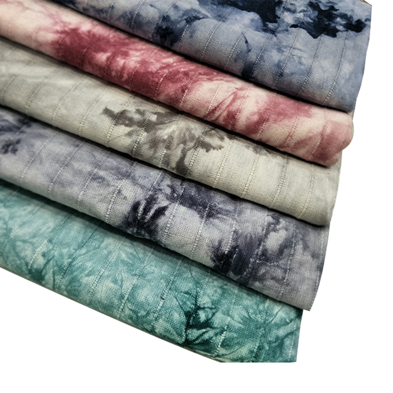 Sewing Tie Dye - Linen Cotton Tie Dye Fabric for