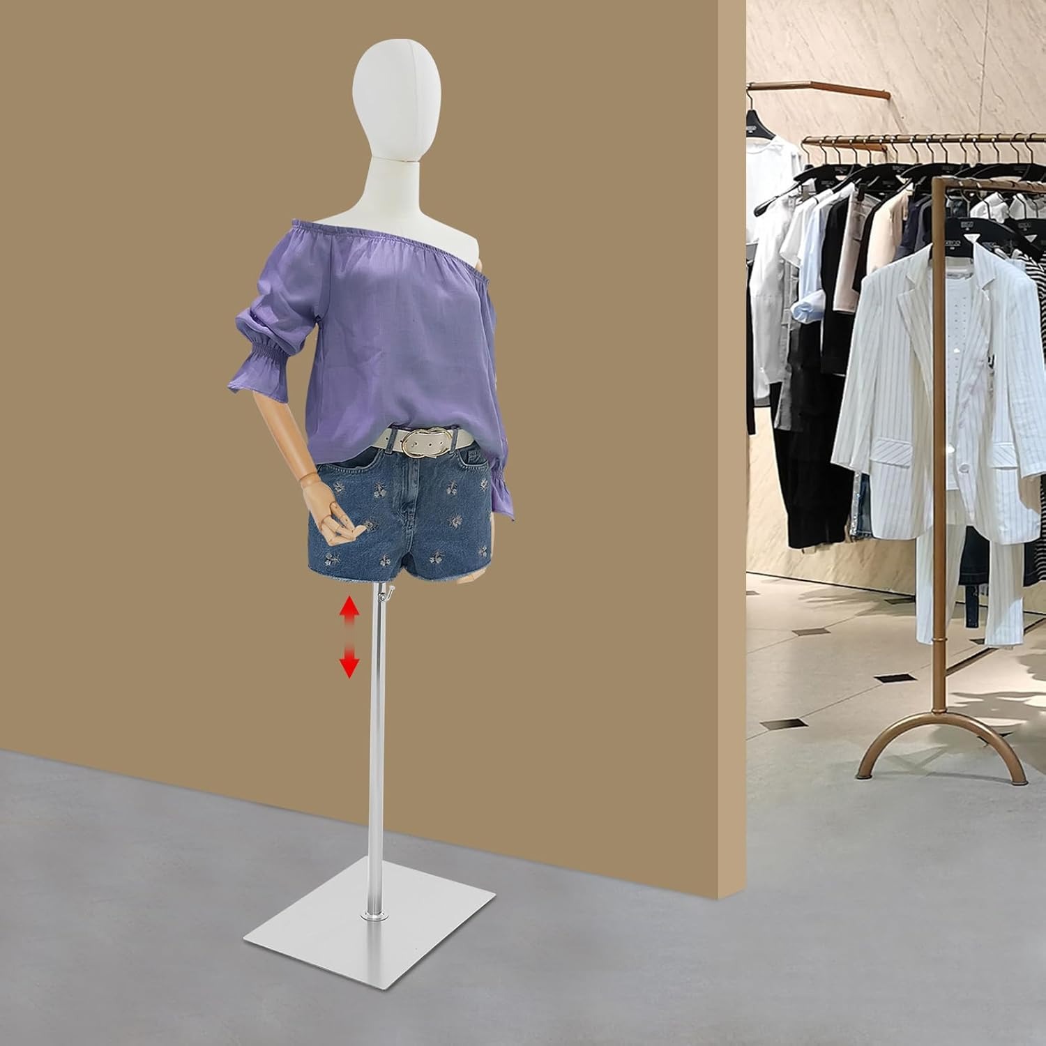 Dress Form Mannequin - Female Mannequin Dress Form Torso with