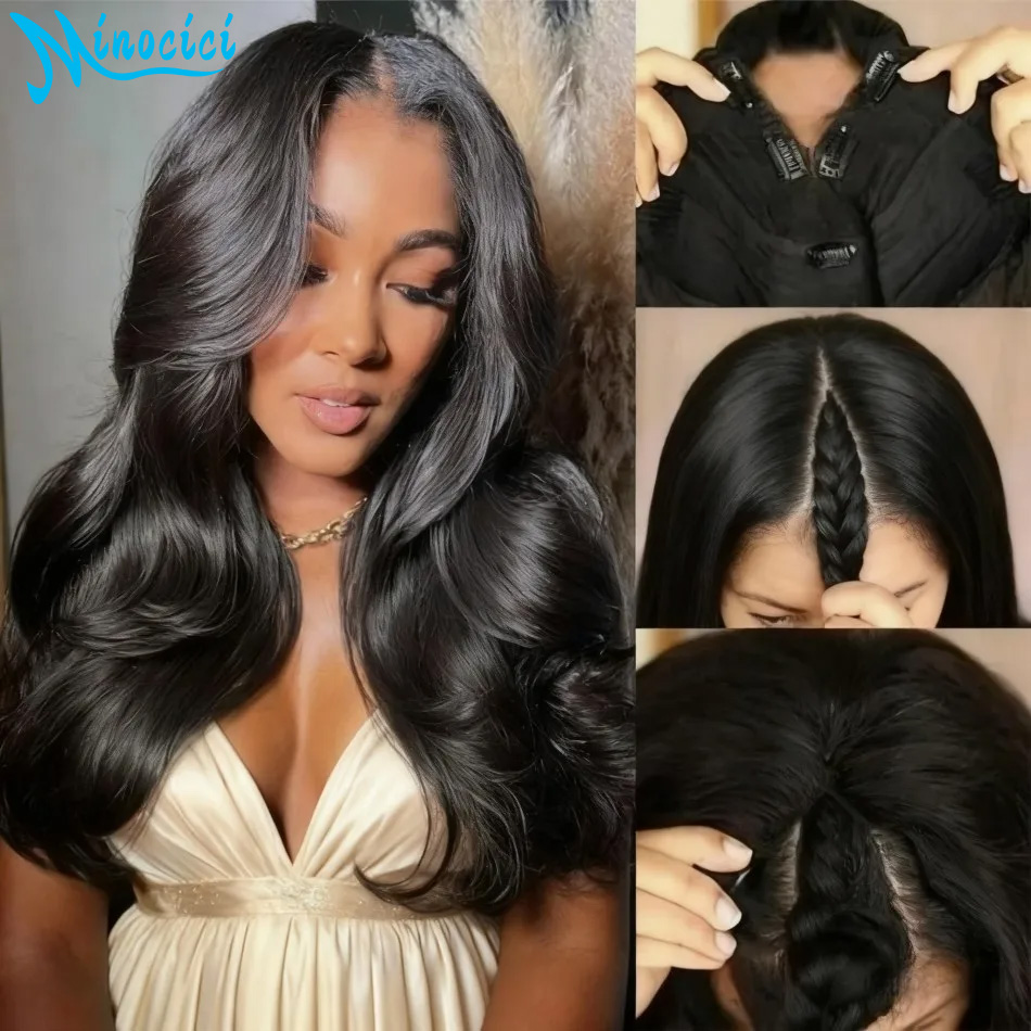 Sewing V - V Part Wigs Human Hair Body