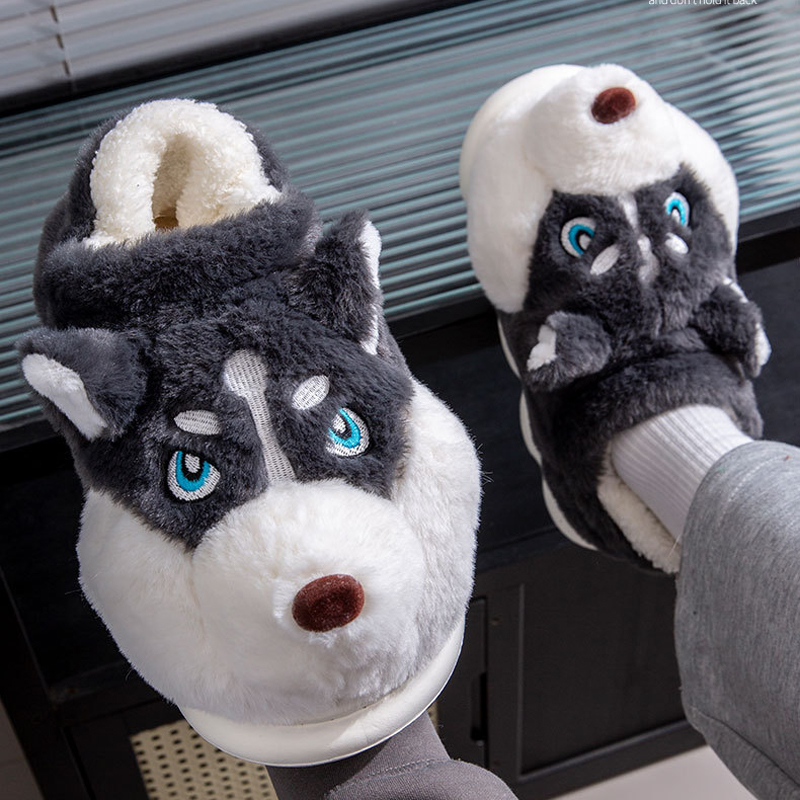 Sewing House - Winter Warm Dog Puppy Slipper Women