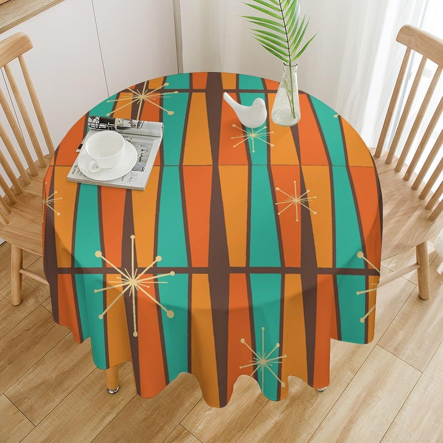 Mid Century Modern Orange Yell - Century Textile & Sewing Supply Online Shopping incelemesi ve fiyatı