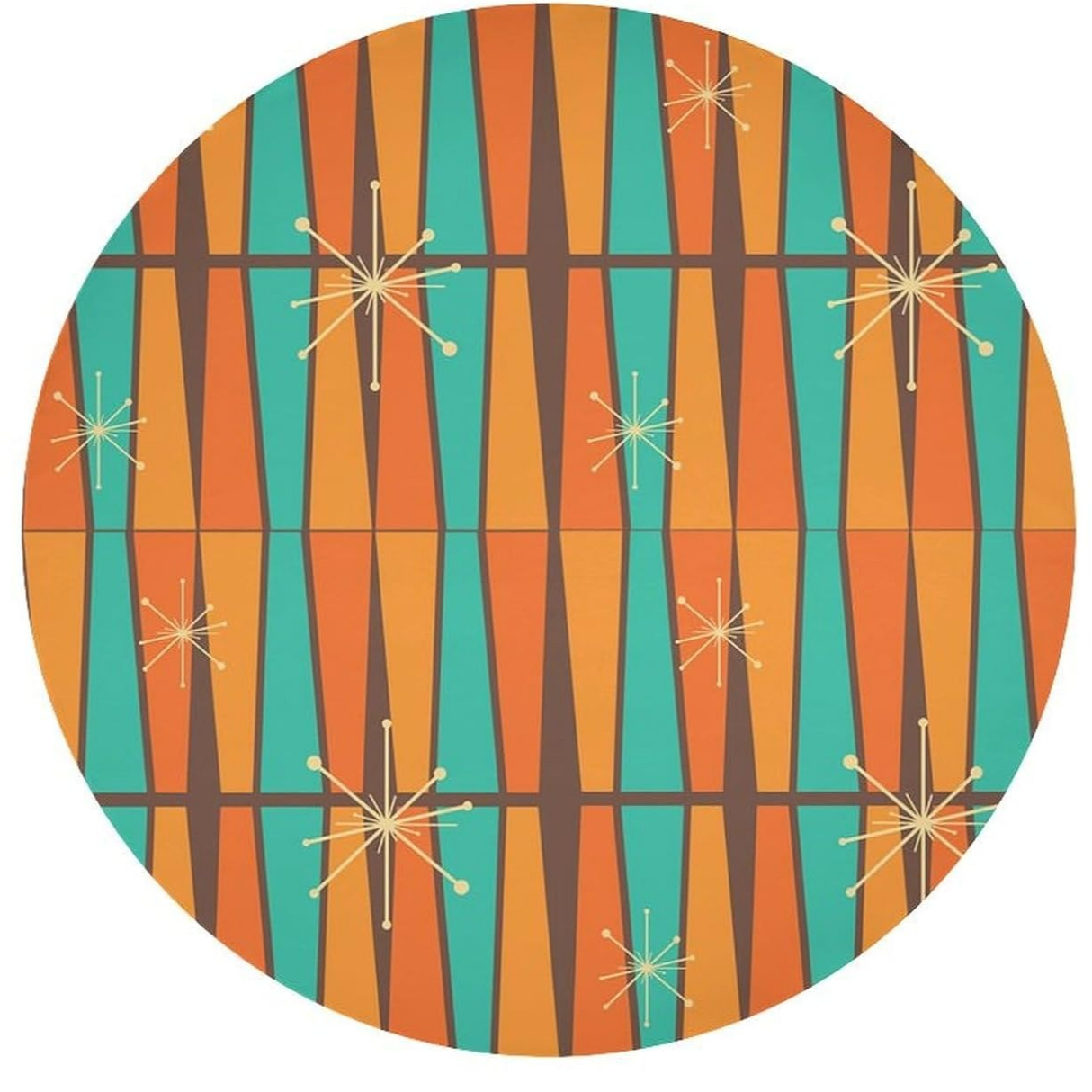 Mid Century Modern Orange Yell - Century Textile & Sewing Supply Online Shopping incelemesi ve fiyatı