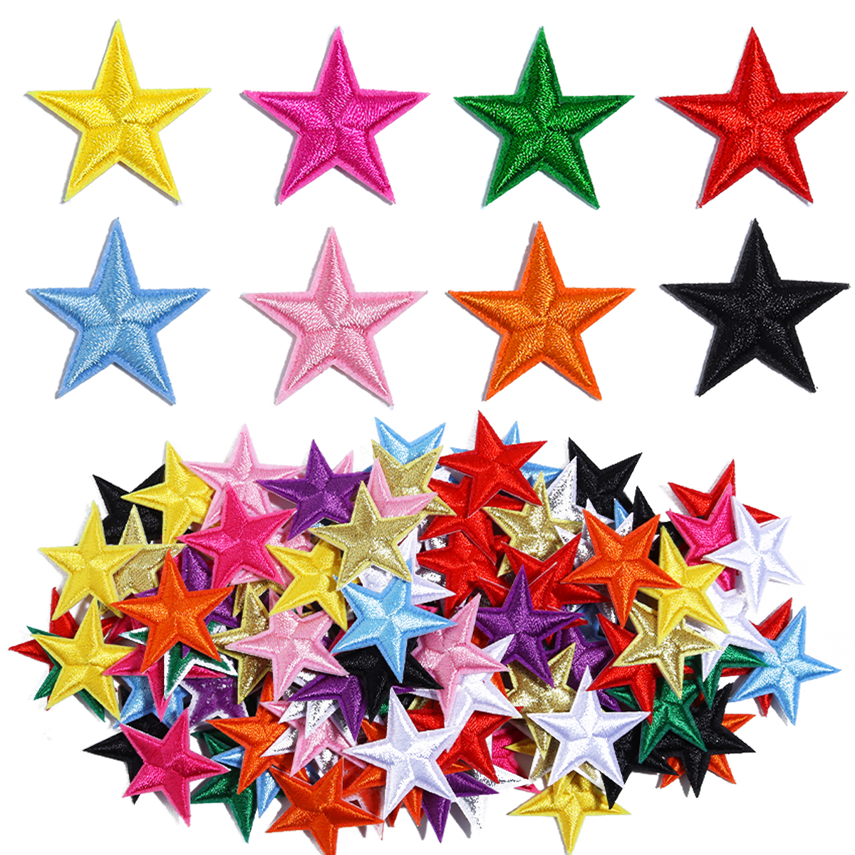 10pcs Small Mini Star Embroide - Iron On Patch incelemesi ve fiyatı