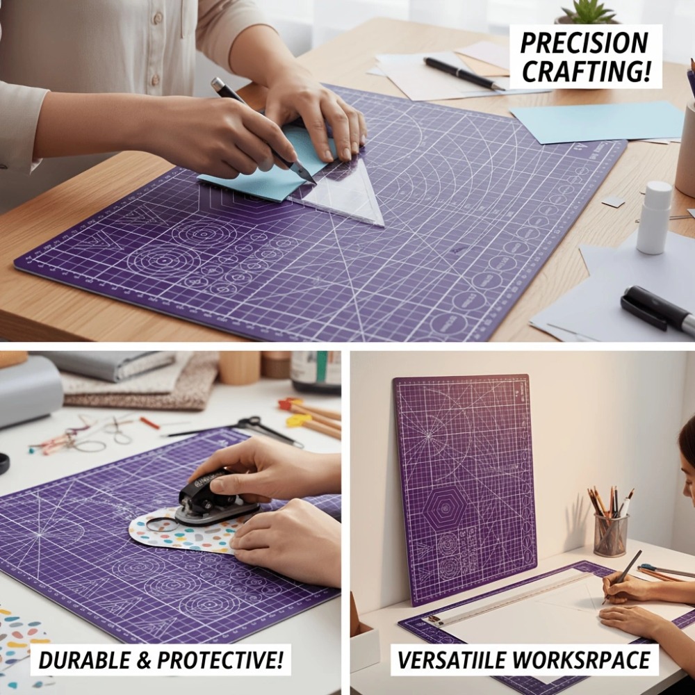 Rotary Cutter Set with A3 Cutt - Quilting Ruler Square incelemesi ve fiyatı