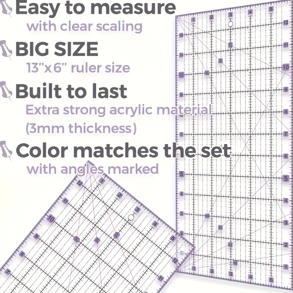 Rotary Cutter Set with A3 Cutt - Quilting Ruler Square incelemesi ve fiyatı