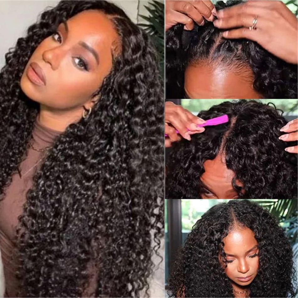 V Part Wigs Human Hair Curly B - Sewing V incelemesi ve fiyatı