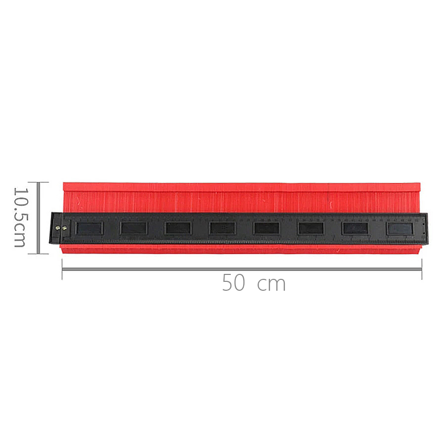 50CM Car Dent Arc Measuremt To - Seam Gauge Metal incelemesi ve fiyatı
