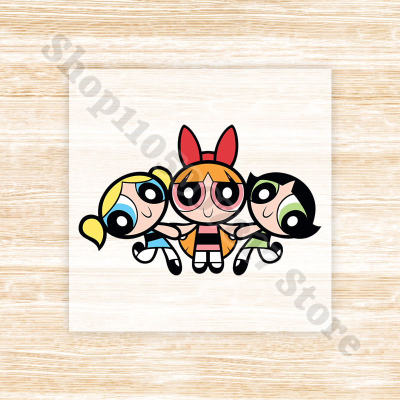 Kawaii The Powerpuffs Girls Cr - Iron On Patch incelemesi ve fiyatı