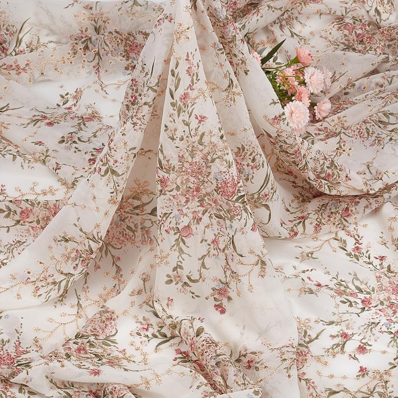 2 Yards/1.8m Embroidered Eyele - Sewing Eyelet Fabric incelemesi ve fiyatı