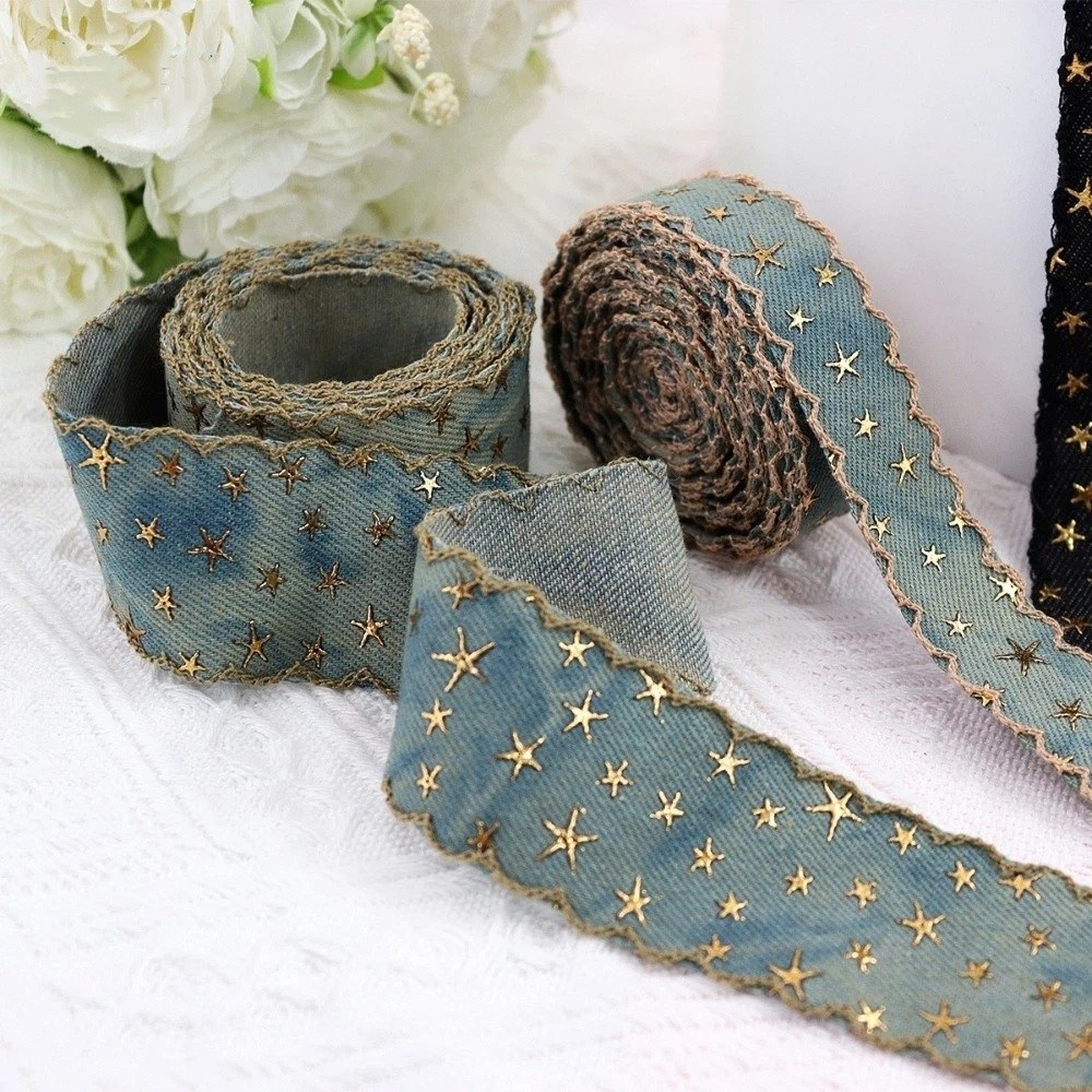 1 yard 38MM Width Denim Cloth  - Textile Sewing Patterns incelemesi ve fiyatı