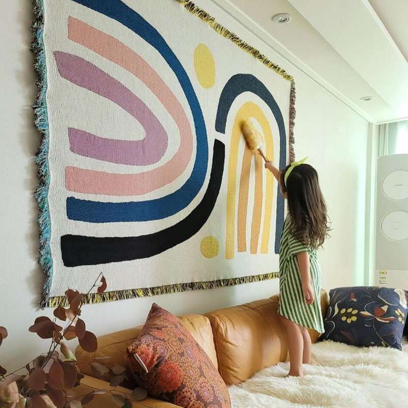 Textile City Abstract Rainbow  - Century Textile & Sewing Supply Online Shopping incelemesi ve fiyatı