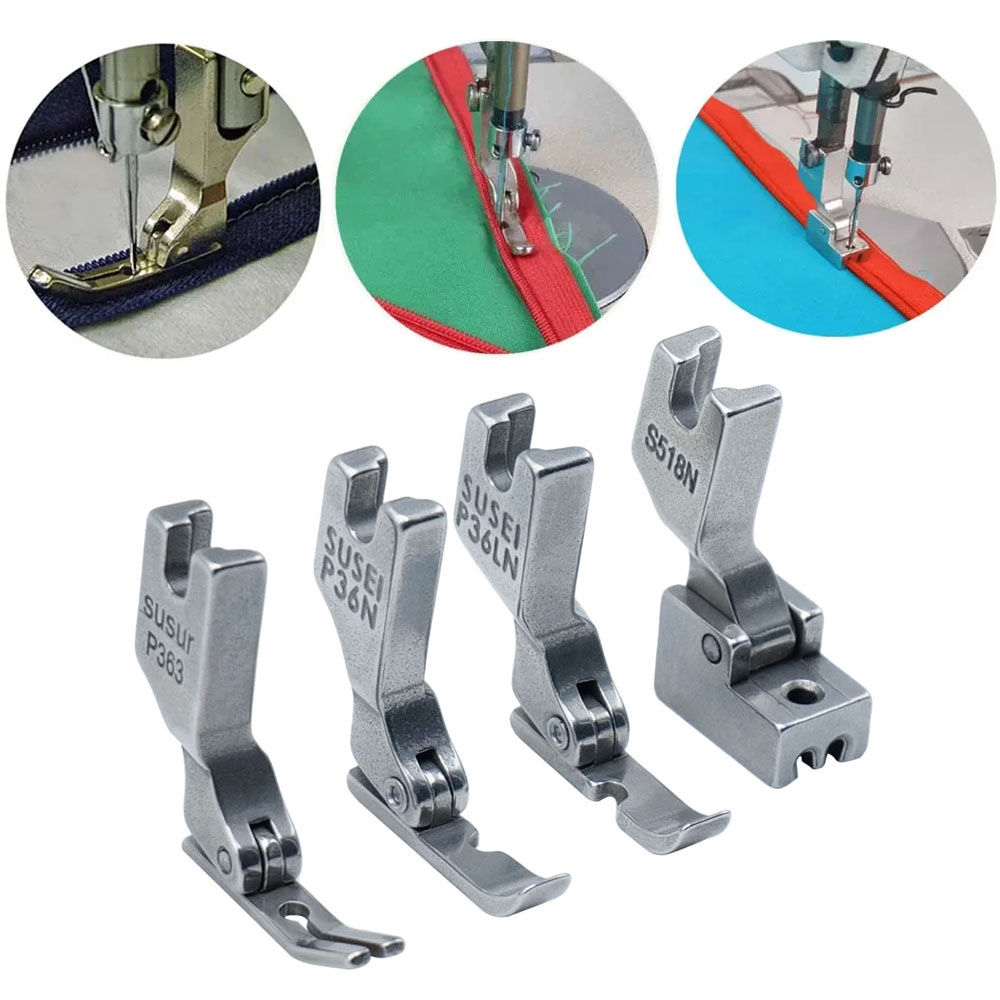 4 PCS/Set Zipper Presser Foot  - Zipper Foot Presser incelemesi ve fiyatı