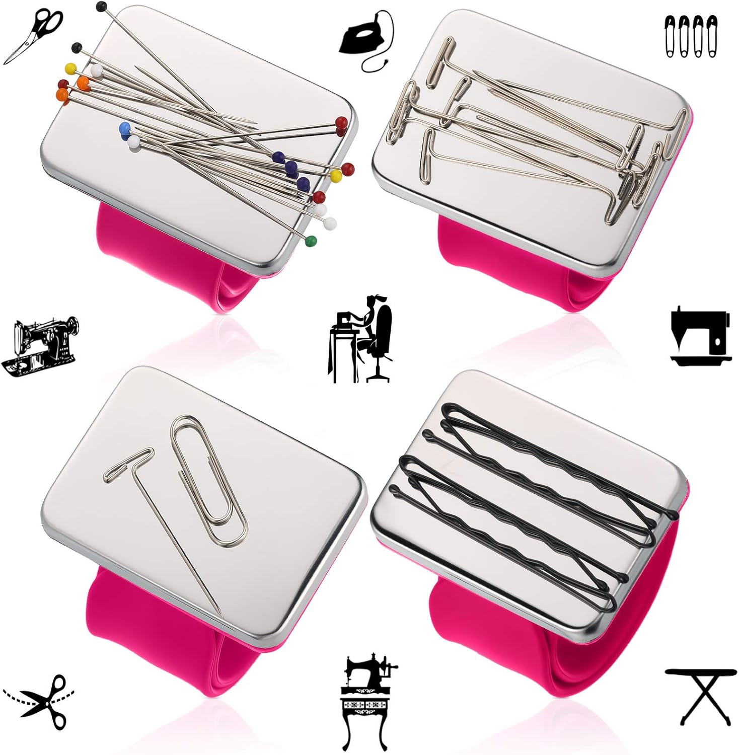 Magnetic Wrist Sewing Pincushi - Sewing Production incelemesi ve fiyatı