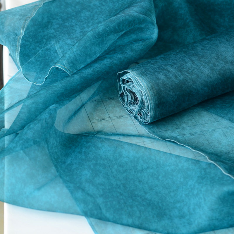 Tie-dye Silk Organza Fabric fo - Sewing Tie Dye incelemesi ve fiyatı