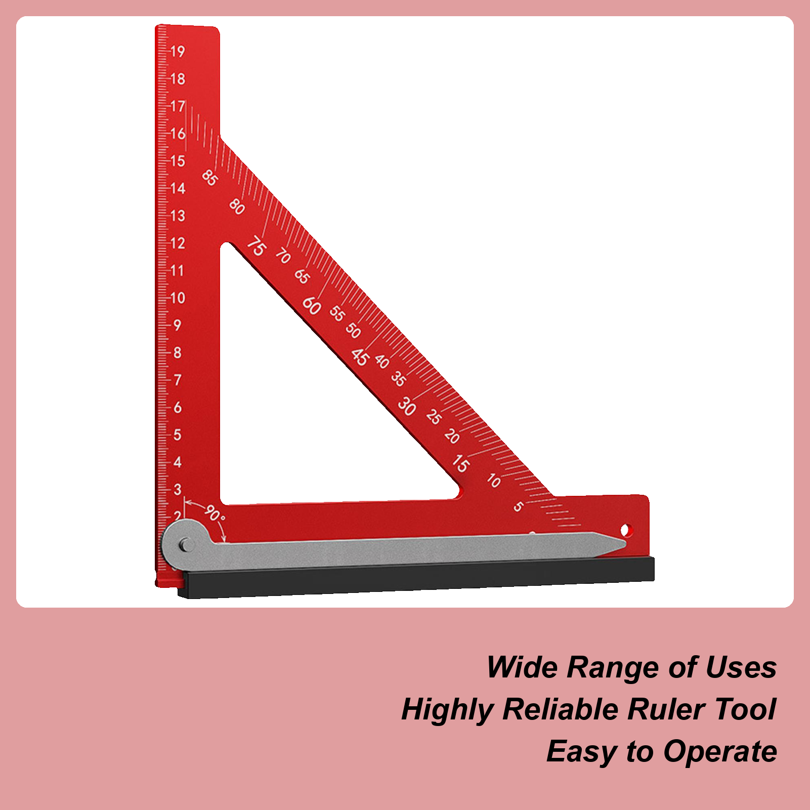 Woodworking Square Right Angle - Quilting Ruler Square incelemesi ve fiyatı