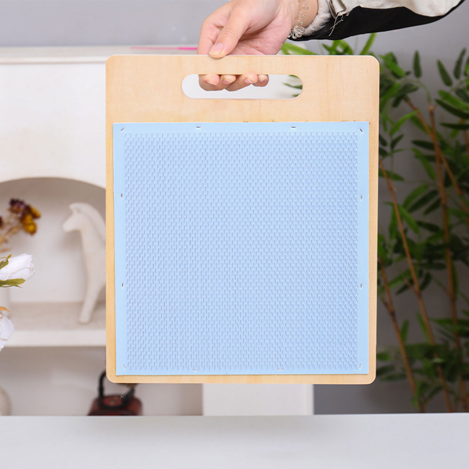 Wool Blending Board Wooden Woo - Textile Sewing Support incelemesi ve fiyatı