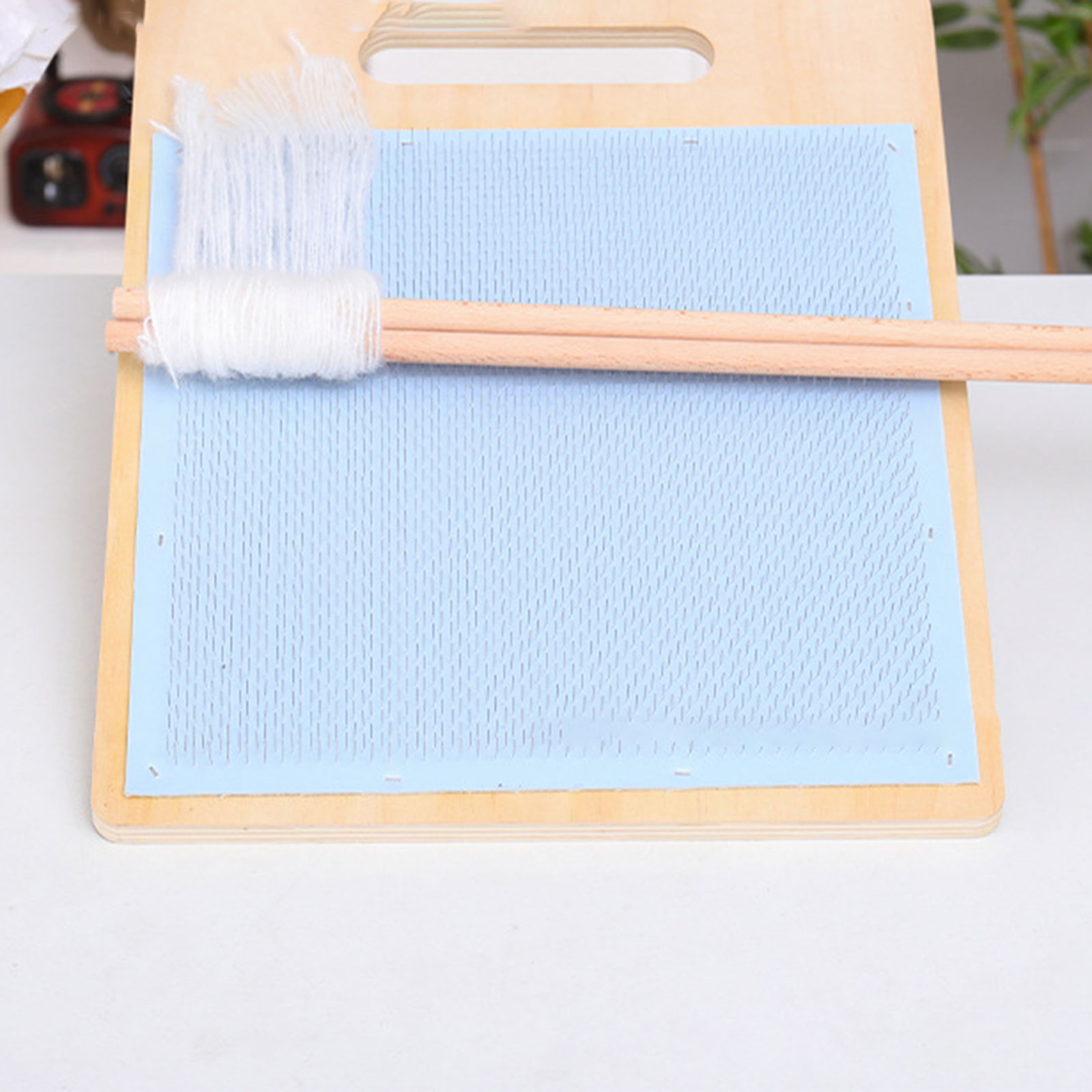 Wool Blending Board Wooden Woo - Textile Sewing Support incelemesi ve fiyatı