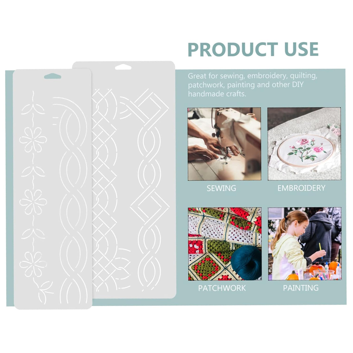 1Pc Patchwork Templates Quilti - Quilting Ruler Square incelemesi ve fiyatı
