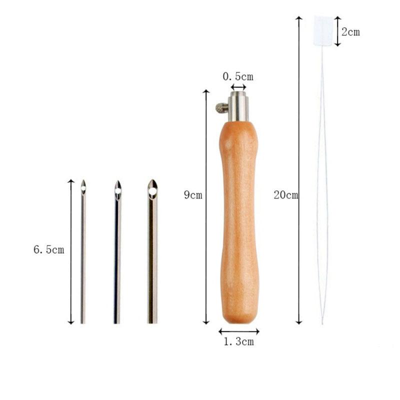5pcs Adjustable Punch Needle S - Sewing Machine In Textile incelemesi ve fiyatı