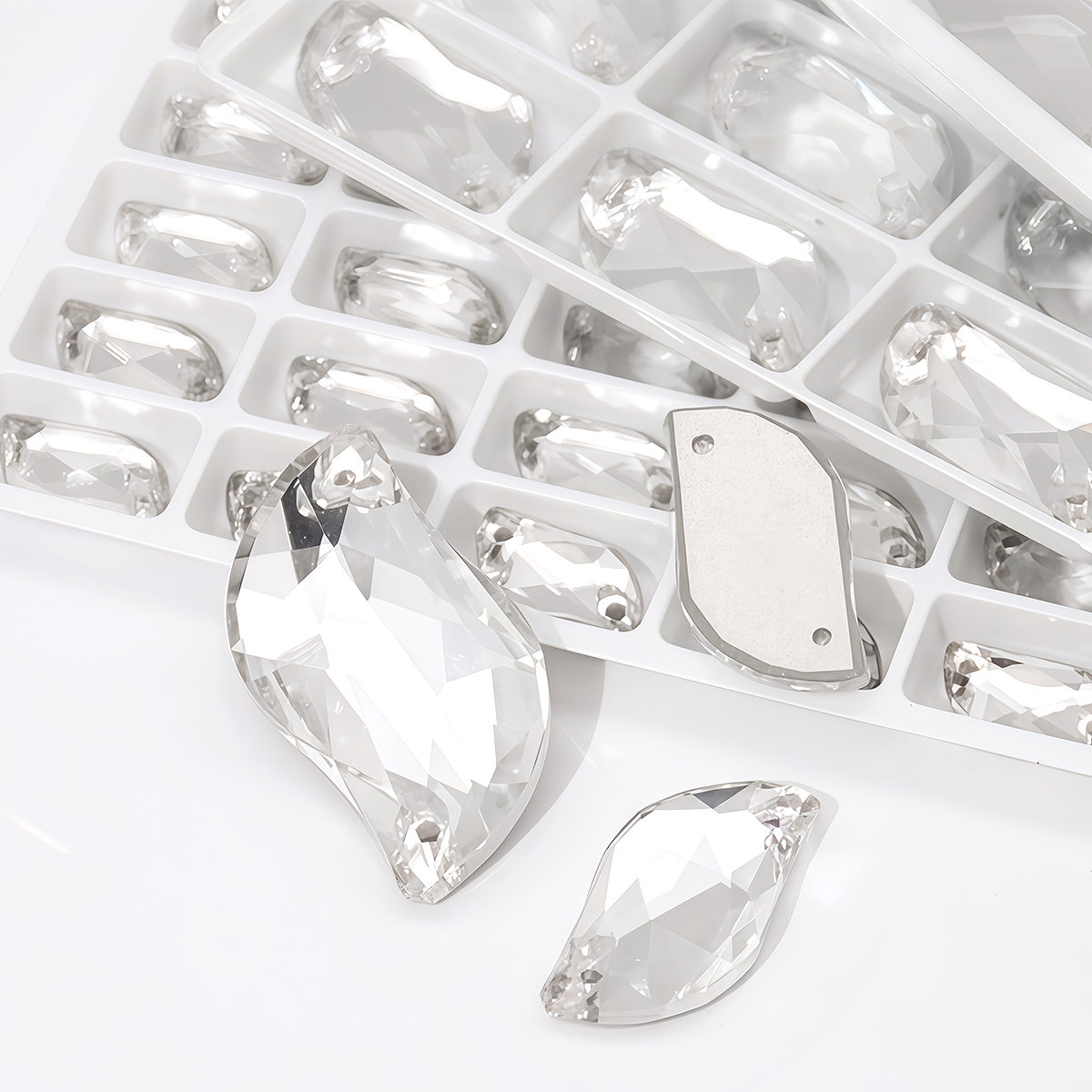 S Shape Sew On Rhinestone Crys - Sewing V incelemesi ve fiyatı