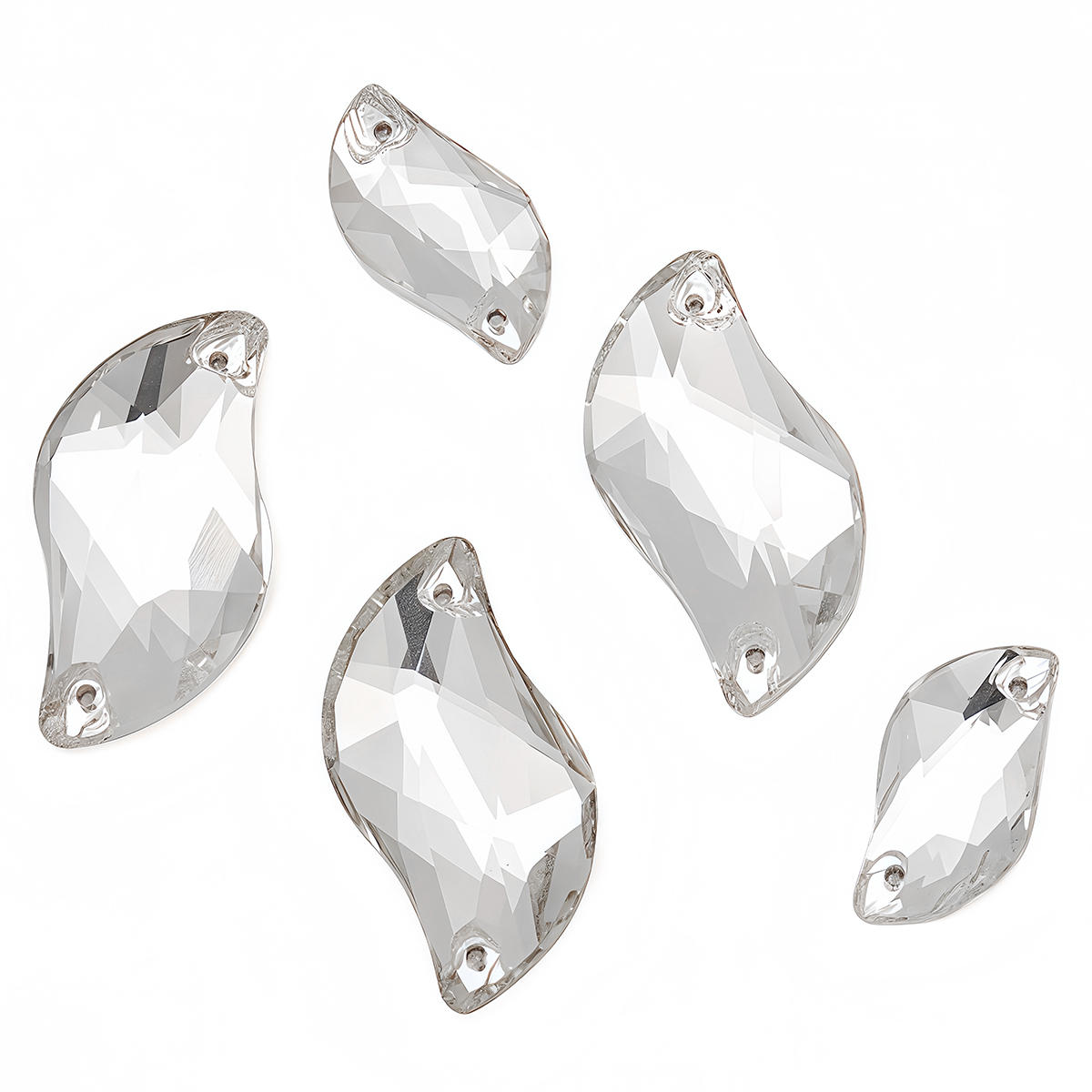 S Shape Sew On Rhinestone Crys - Sewing V incelemesi ve fiyatı