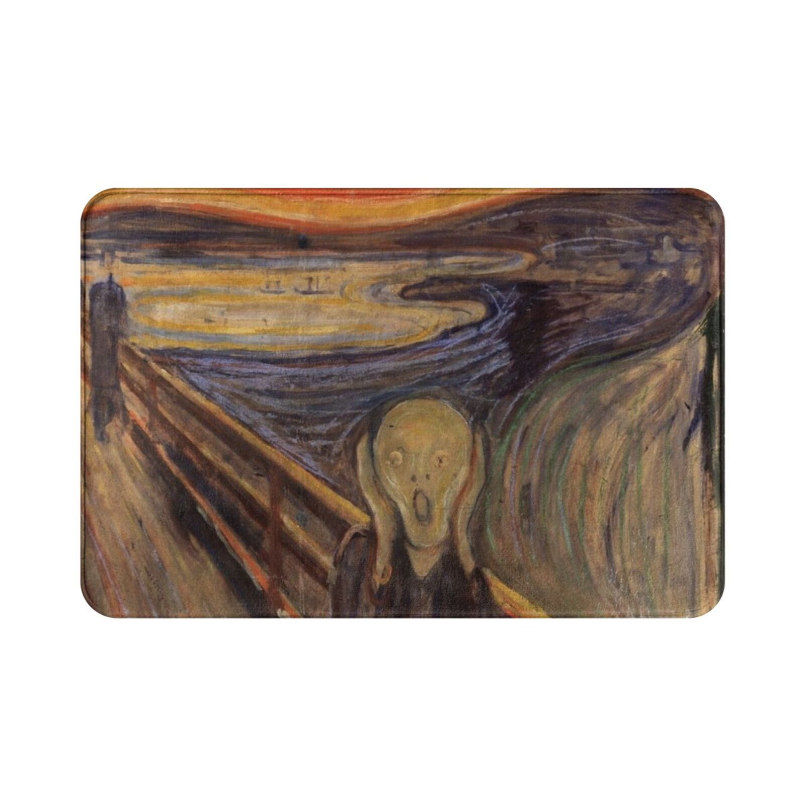 Munch's Scream Carpet Mat Rug  - Century Textile & Sewing Supply Online Shopping incelemesi ve fiyatı