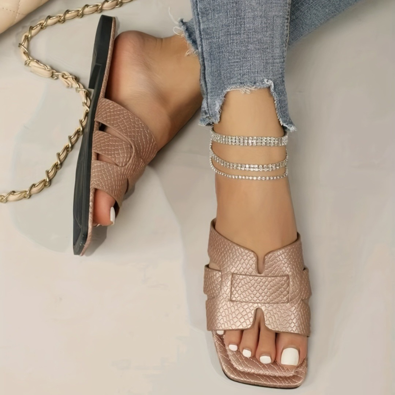 Plus Size Women's Sandals Tren - Sewing Knit incelemesi ve fiyatı