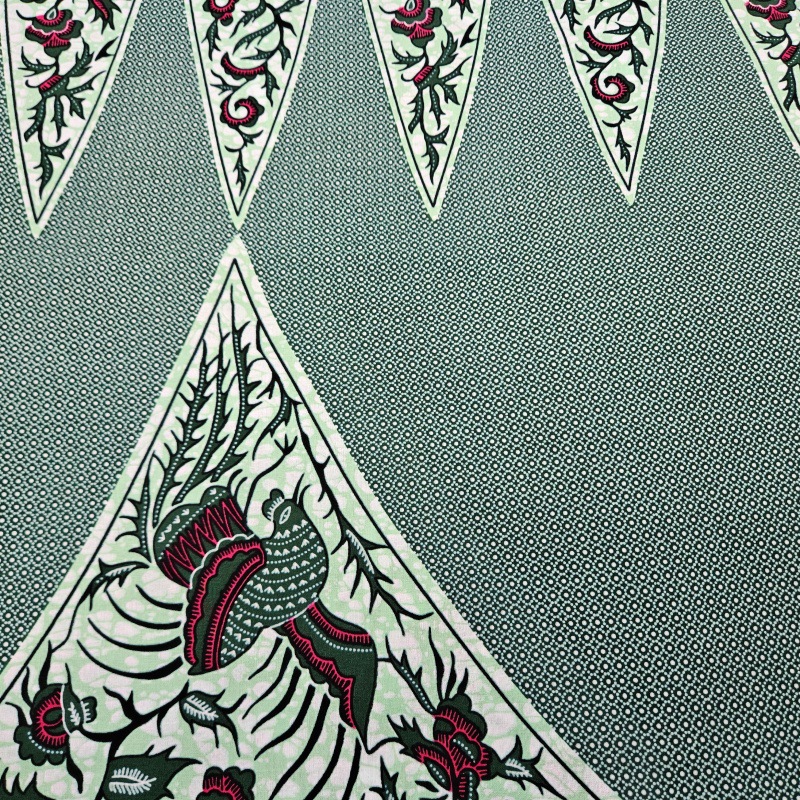 6Yards Long Printed Gray Green - Sewing Batik incelemesi ve fiyatı