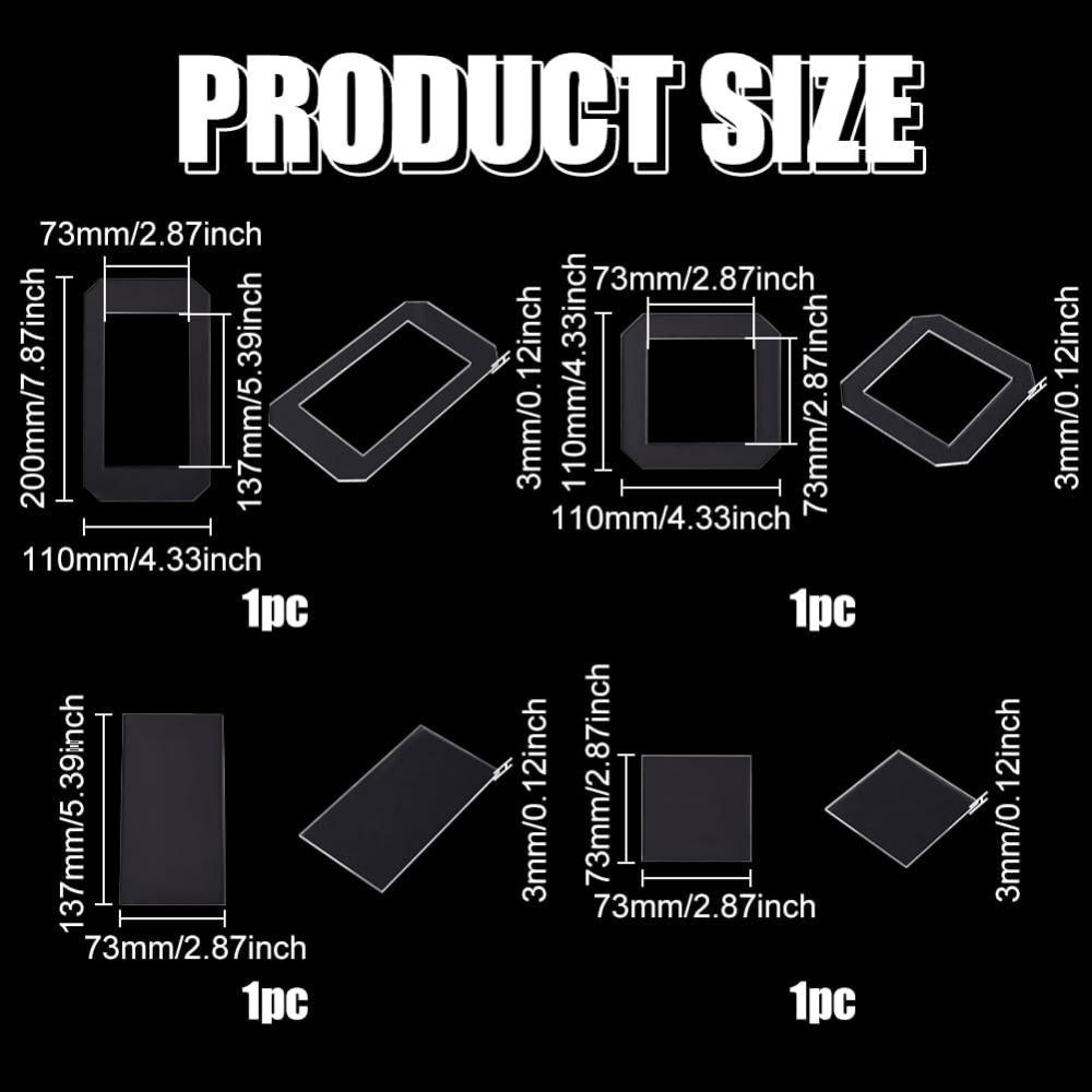 2 Sets Quilting Template Clear - Quilting Ruler Square incelemesi ve fiyatı