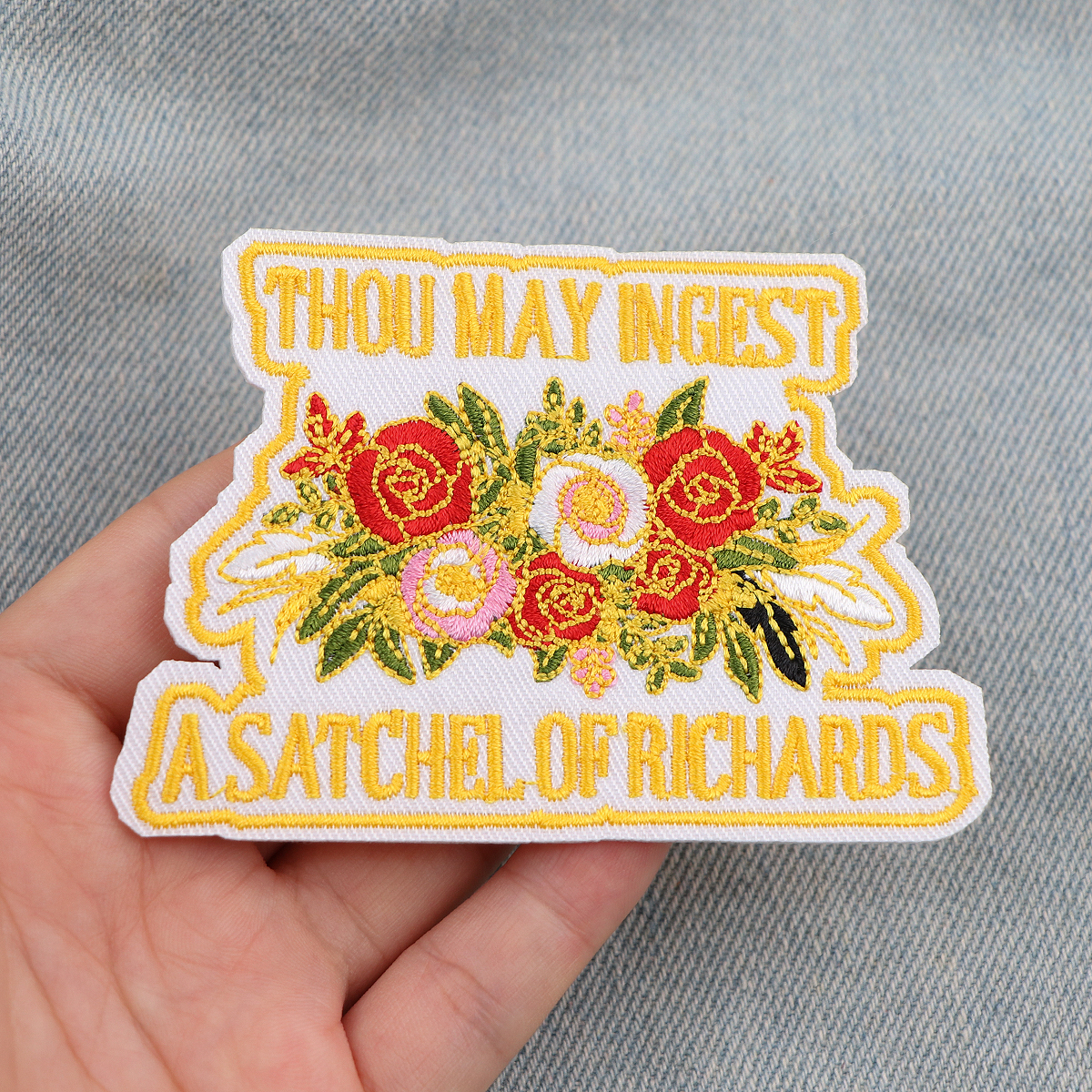 Funny Badge Quotes Cartoon Ani - Iron On Patch incelemesi ve fiyatı