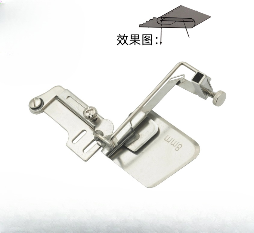 Flatbed Elastic Band Curling T - Sewing Machine In Textile incelemesi ve fiyatı