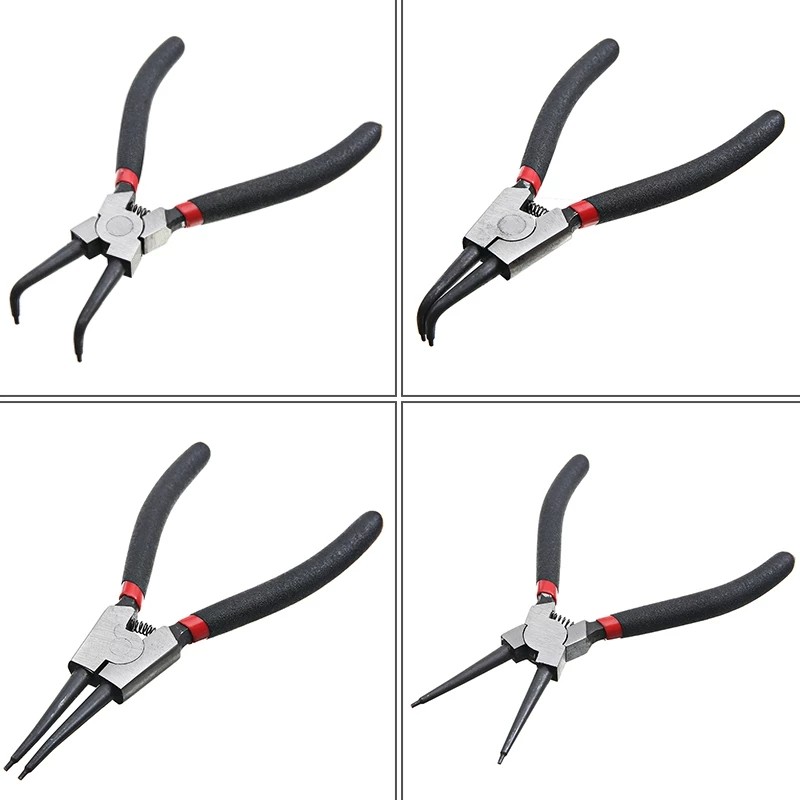 4Pcs Circlip Plier Set 7'' Lon - Snap Button Plier incelemesi ve fiyatı
