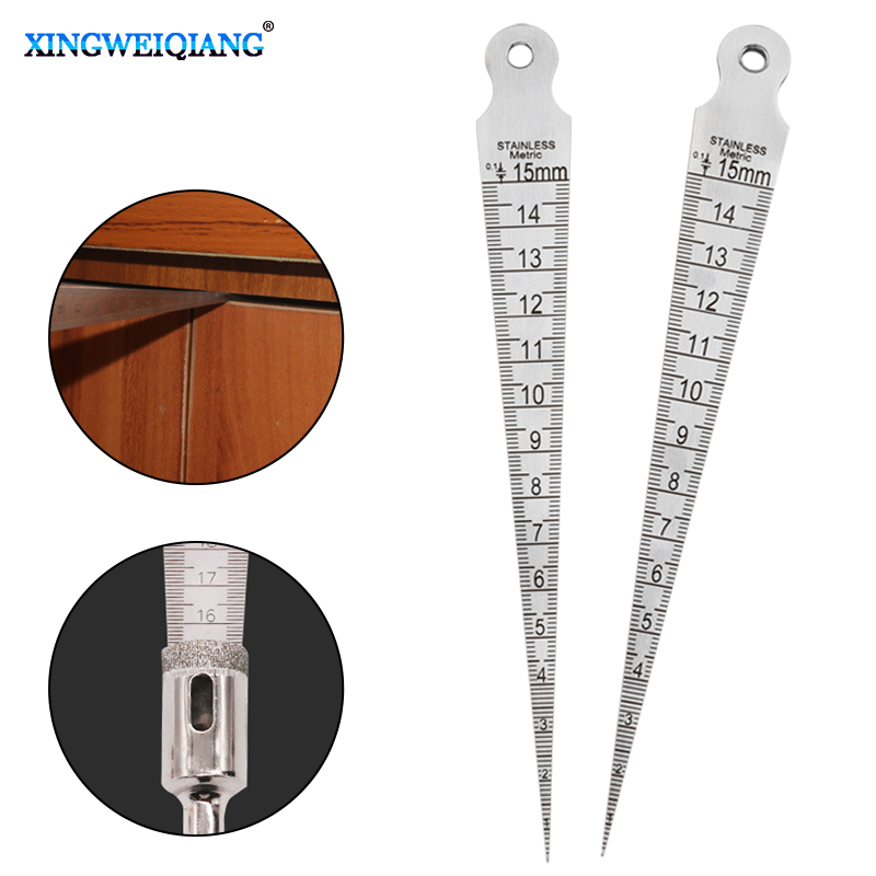 1PC Taper Gauge Feeler 1-15mm  - Seam Gauge Metal incelemesi ve fiyatı