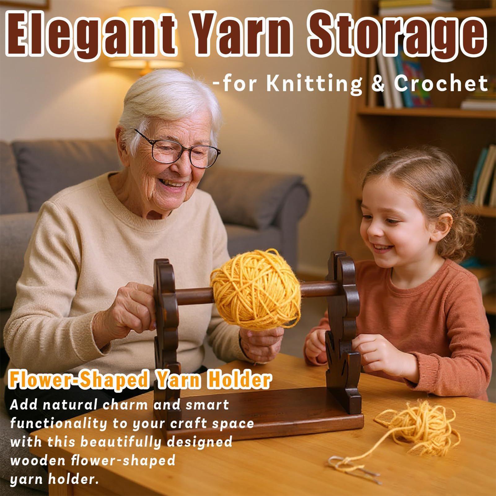 Yarn Holder Wooden Yarn Holder - Sewing Knit incelemesi ve fiyatı