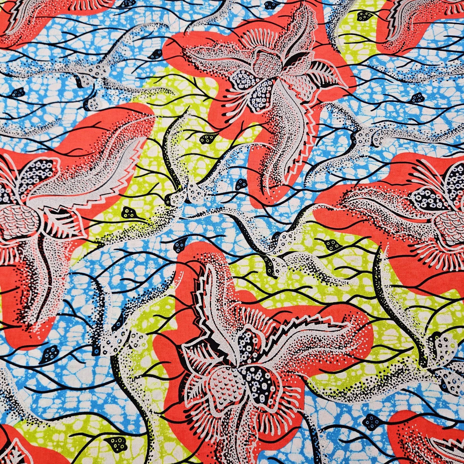 6Yards Long Printed Multicolor - Sewing Batik incelemesi ve fiyatı