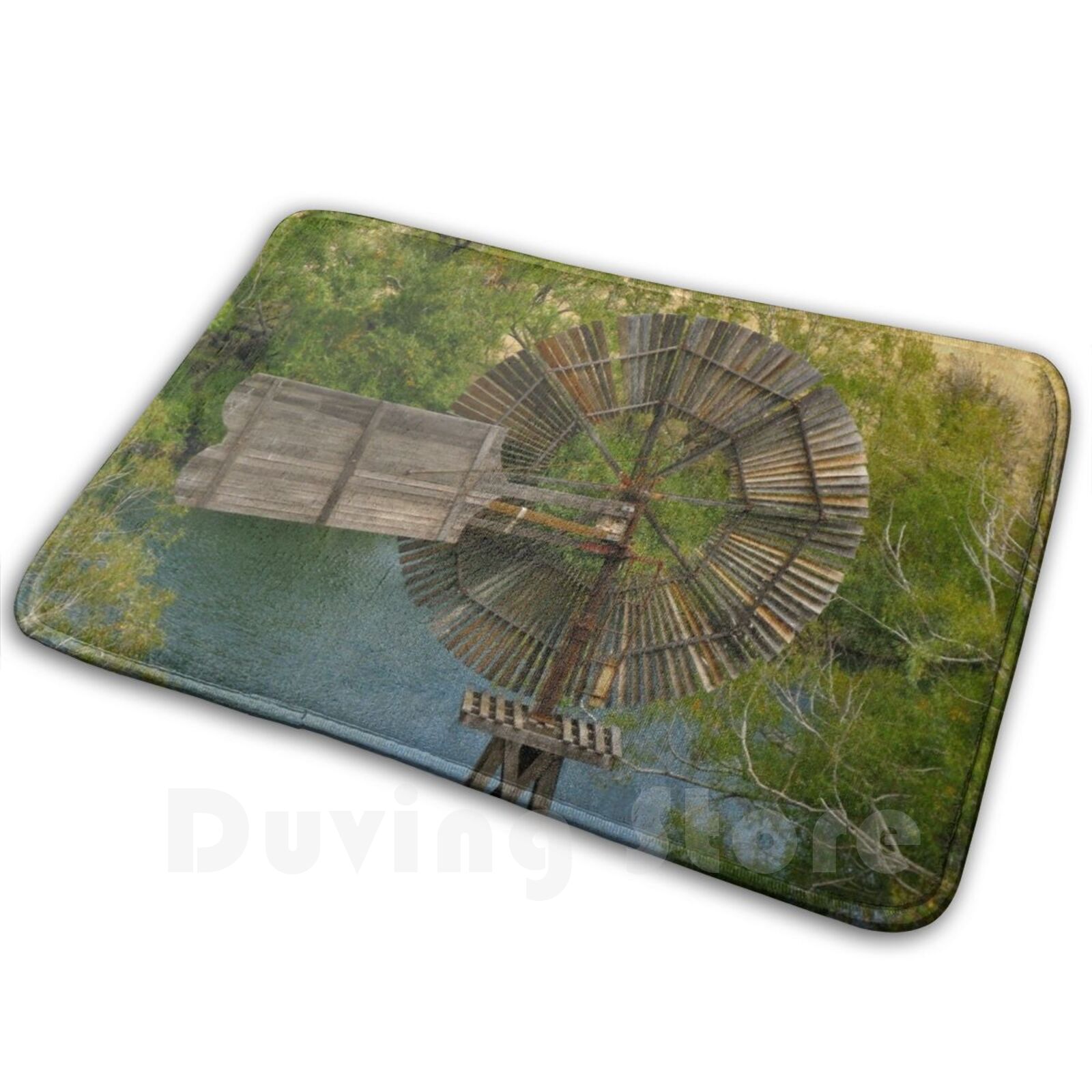 Wooden Windmill Carpet Mat Rug - Century Textile & Sewing Supply Online Shopping incelemesi ve fiyatı