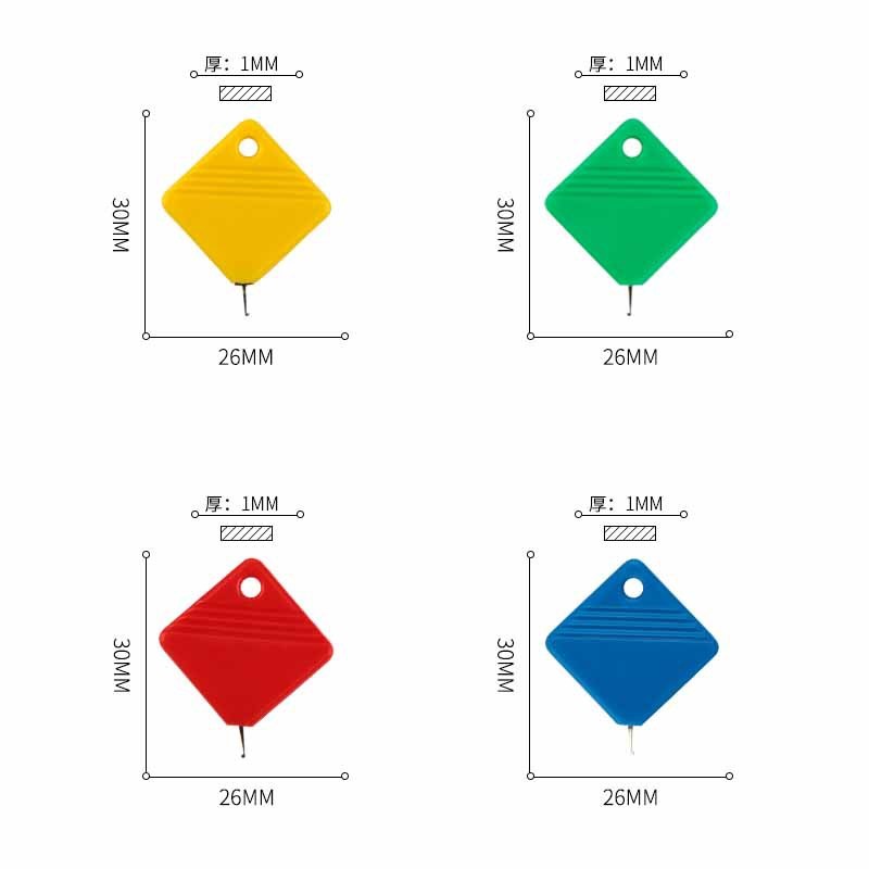 10pcs/Set Elderly Guide Needle - Seam Gauge Metal incelemesi ve fiyatı