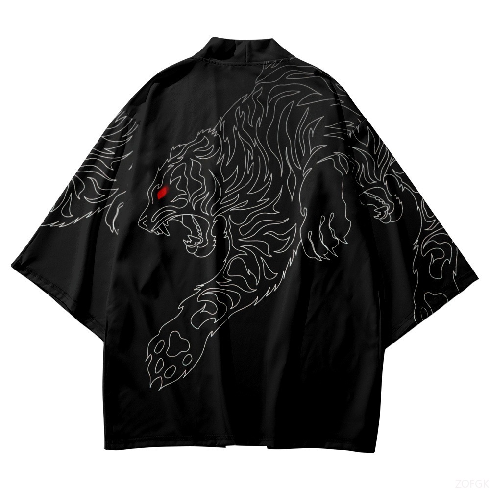 Black Kimono Open Collar Men's - Sewing V incelemesi ve fiyatı