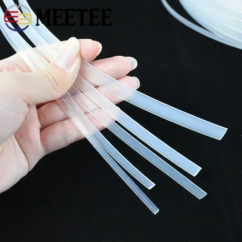 5Meters Meetee Clear Plastic C - Textile Sewing Support incelemesi ve fiyatı