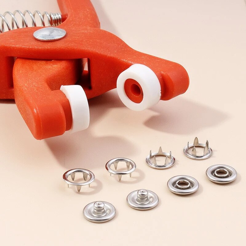 50 Sets 9.5MM Five Jaw Buckle  - Snap Button Plier incelemesi ve fiyatı
