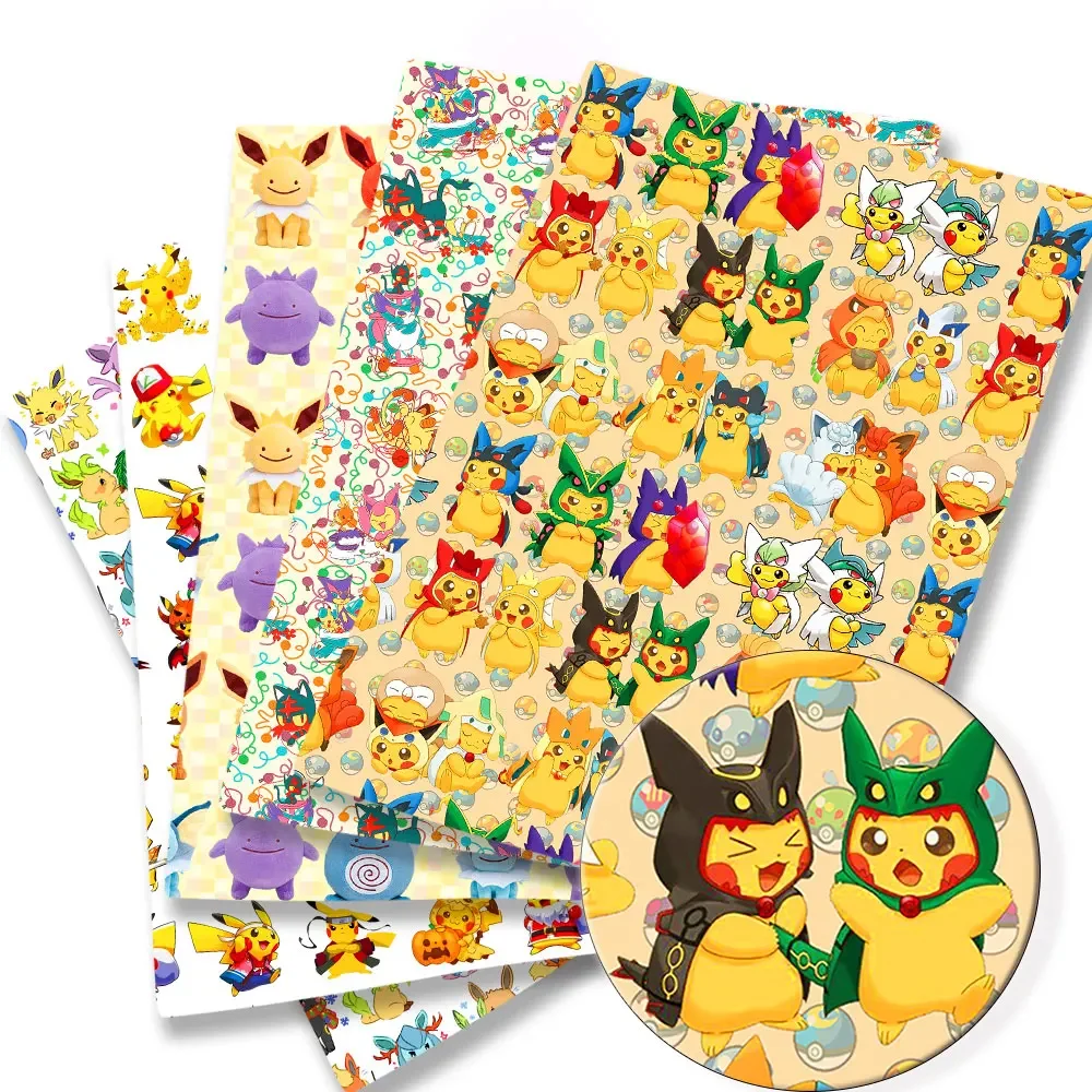 Pokemon Cartoon Fabric140*50cm - Sewing Production incelemesi ve fiyatı