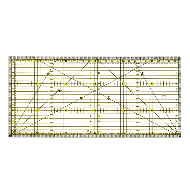 30 * 15 Cm Patchwork Ruler Qui - Quilting Ruler Square incelemesi ve fiyatı