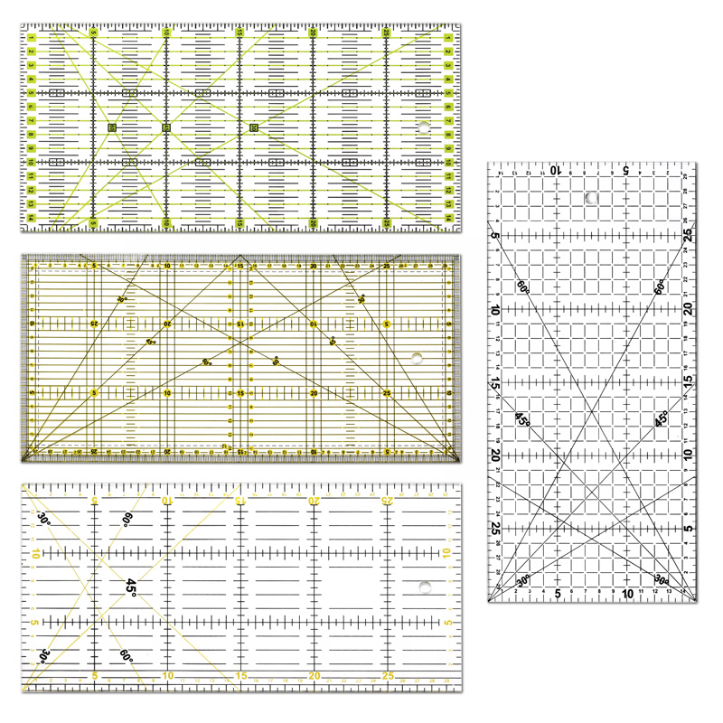 30 * 15 Cm Patchwork Ruler Qui - Quilting Ruler Square incelemesi ve fiyatı