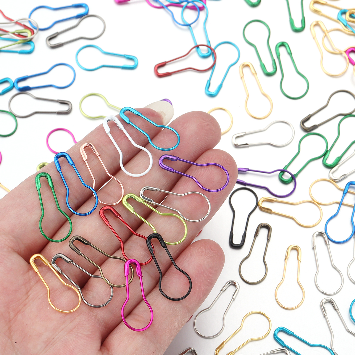 200Pcs/Lot Metal Pins Crochet  - Sewing Knit incelemesi ve fiyatı