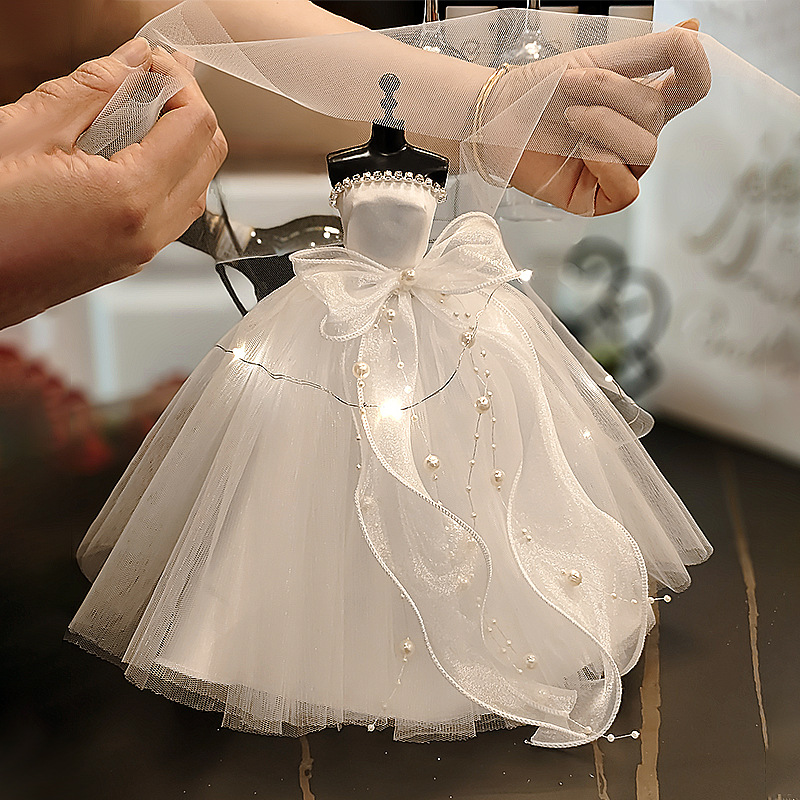 1/6 Mini Wedding Dress Set wit - Dress Form Mannequin incelemesi ve fiyatı