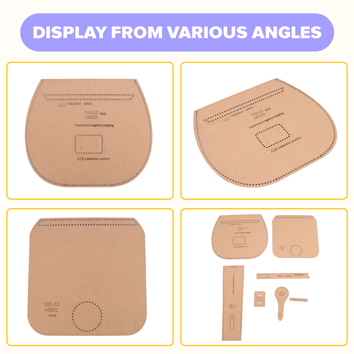A06K DIY Leather Tool Kit Kraf - Sewing Production incelemesi ve fiyatı