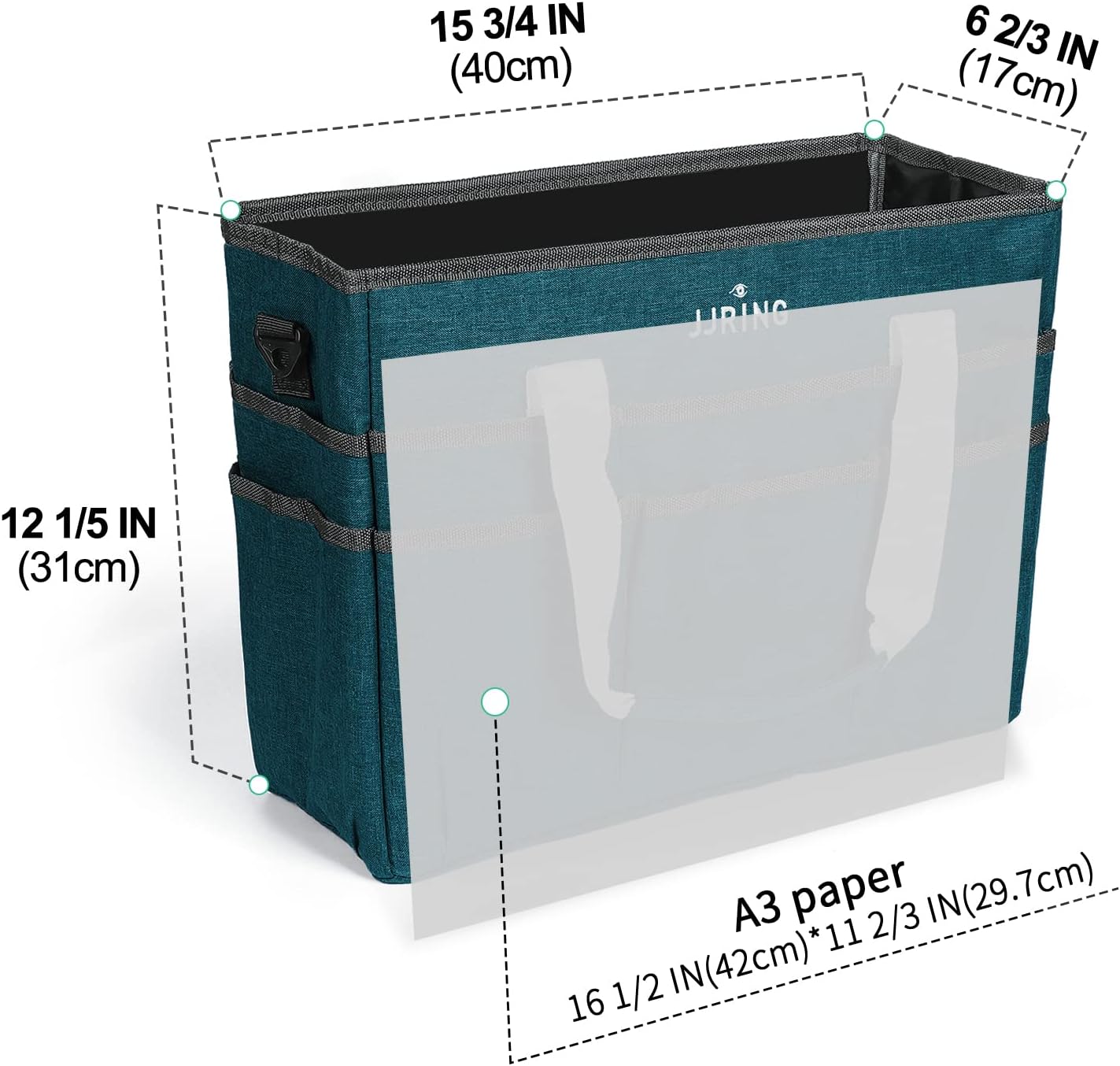 Large Art Storage Caddy with 1 - Sewing Production incelemesi ve fiyatı